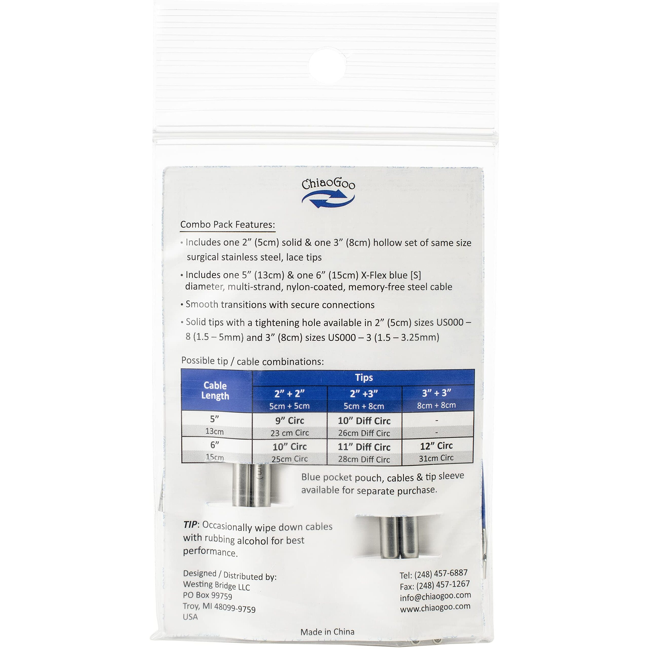 Chiaogoo Twist Shorties Combo Packs Us-4 Thru Us-8 (Us-7 (4.5 Mm))