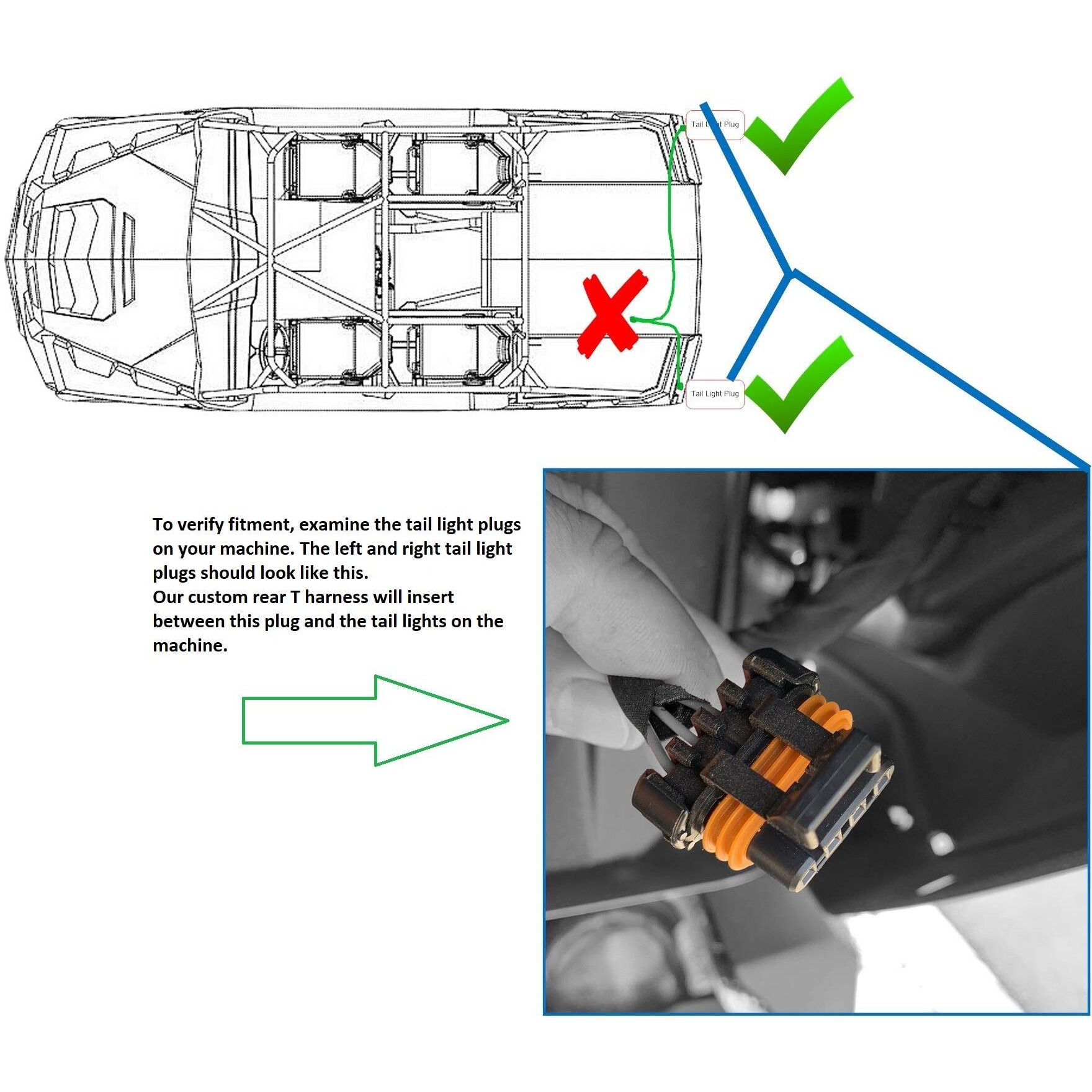 Mcsadventures Street Legal Plug And Play Turn Signal Horn Kit For 14+ Polaris Rzr 1000  19+ Ranger Xp 1000