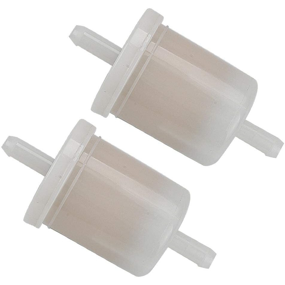 Harbot 5/16"" Inline Fuel Filter For Kubota 12581-43012 Bx25 Zd21 Bx2360 Bx2370 Bx23 Bx24 Bx23D Bx2660 Bx24D Bx25 Bx2660D Bx2670 Bx2350 Bx2200 Bx2230 Zd25 Lawn Tractor Mowers (2 Pack)
