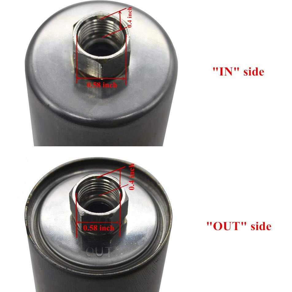 Ifjf Gf652 (Ff5026) Professional Inline Fuel Filter Replacement For Chevy/Gmc C1500 C2500 C3500 Silverado/Sierra 2500Hd Suburban Express Avalanche Replaces 33481 G3727