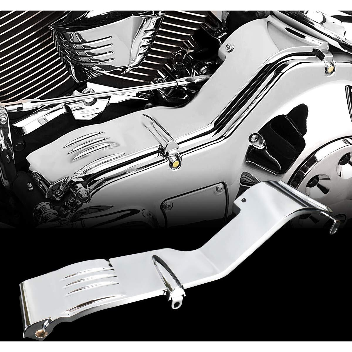 Chrome Inner Primary Covers For Harley Touring Electra Street Glide Road King Flhx Flh/T 1990-2006