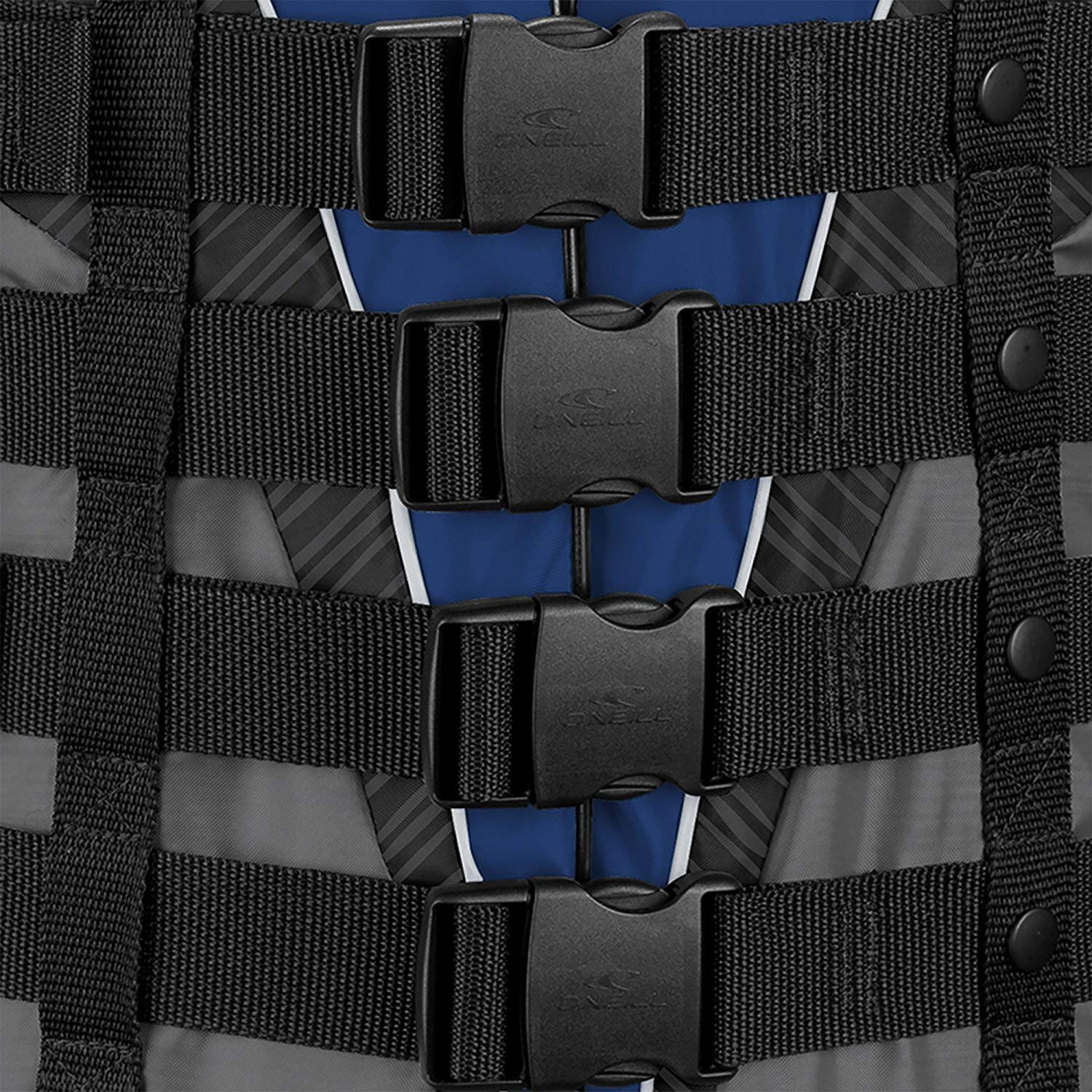 O'Neill Men's Superlite Uscg Life Vest Pacific/Smoke/BlackWhite 4Xl