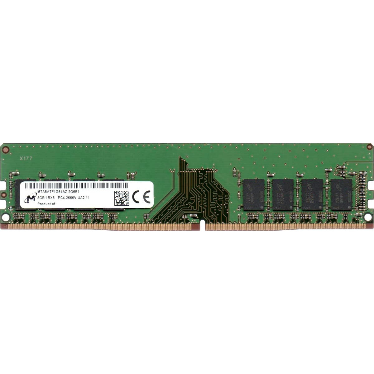 Micron Mta8Atf1G64Az-2G6E1 8Gb Ddr4 2666Mhz Memory Module - Memory Modules (8Gb  1X 8Gb  Ddr4  2666Mhz  288-Pin Dimm)