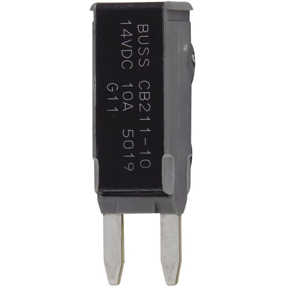 Bussmann Cb211-10 Type I Atm Footprint Automotive Circuit Breaker (10 Amp)  1 Pack
