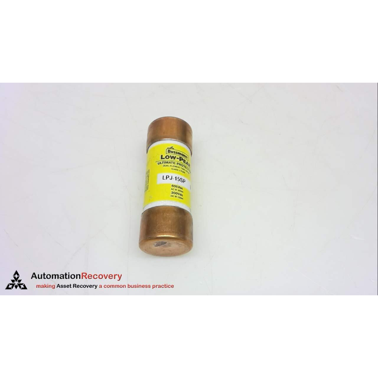 Cooper Bussmann Lpj-15Sp - Pack Of 3 - Class J  15A  Dual Element Fuse Lpj-15Sp - Pack Of 3 - Class J