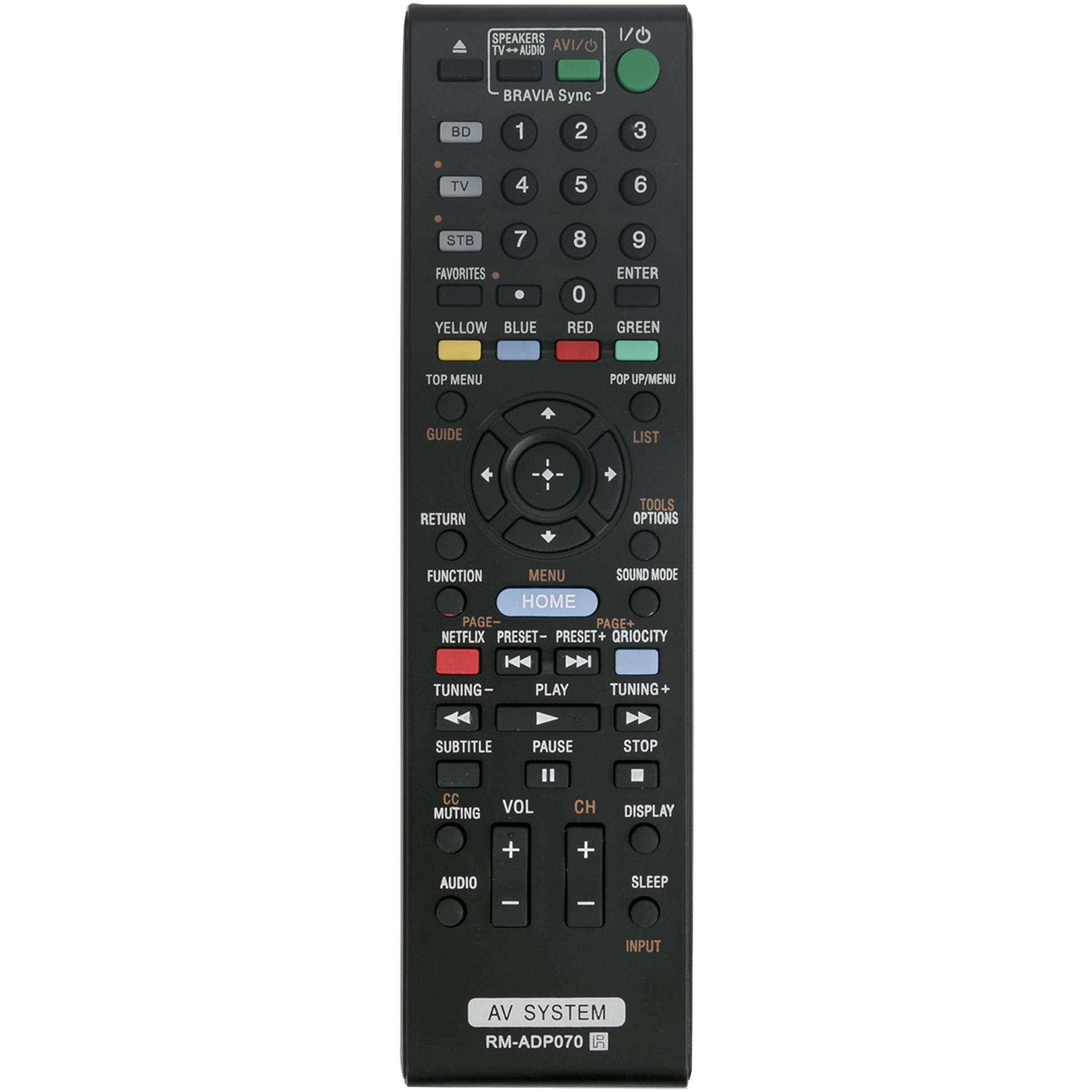 New Rm-Adp070 Replaced Remote Fit For Sony Bdv-E780W Rm-Adp059 Hbd-E280 Bdv-E980W Hbd-E580 Hbde280 Bdve980W Hbde580 Bdve780W Av System Home Theater System