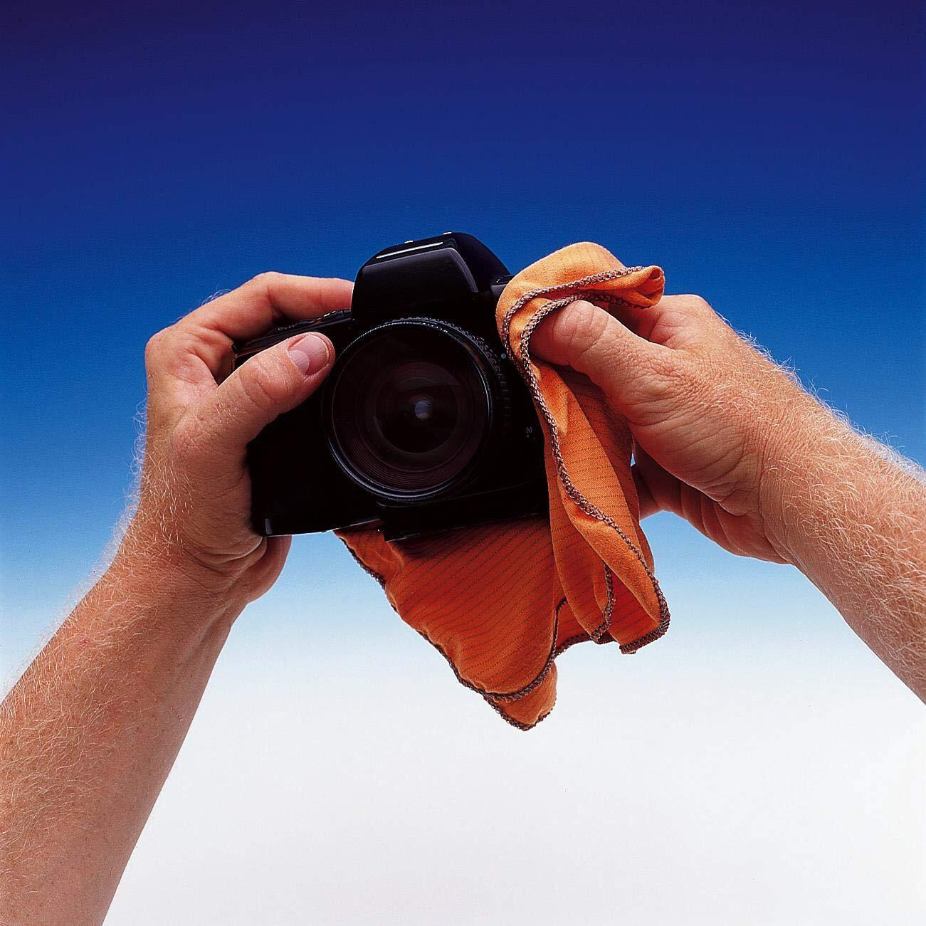 Kinetronics Anti-Static Microfiber Cloth  10X18-Inch Tiger Cloth