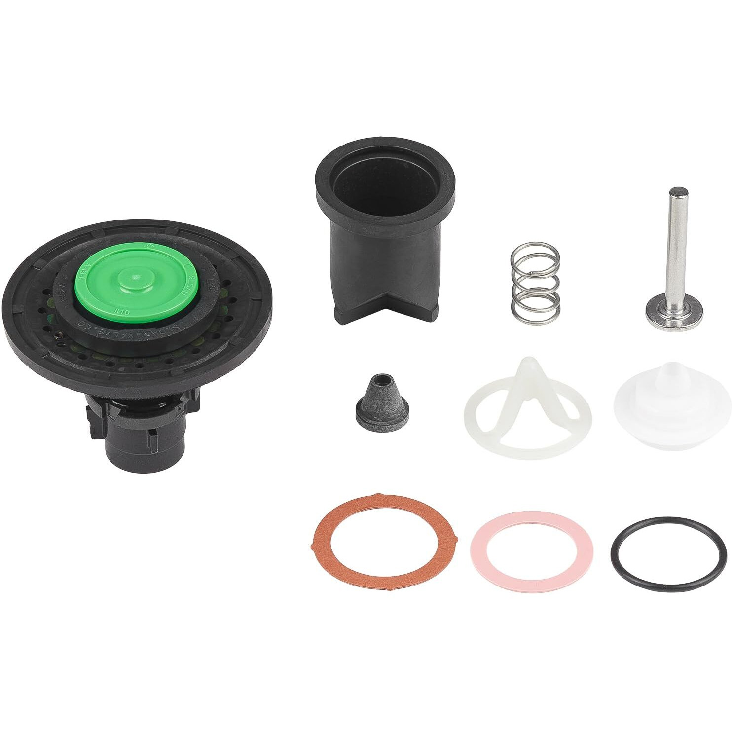 Sloan R-1005-A Regal Urinal Diaphragm Rebuild Kit  1.0 Gpf - For Use With Sloan Regal Flushometers - Includes Diaphragm  Handle Repair Kit  Vacuum Breaker Repair Kit & Tailpiece O-Ring  3317005