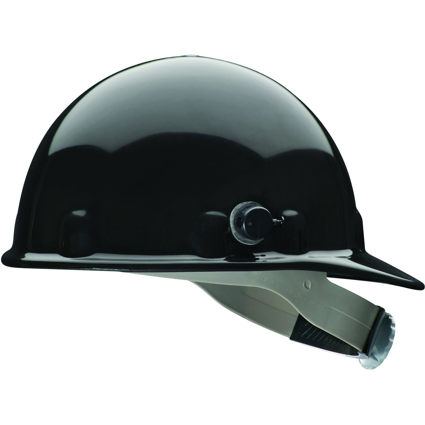 Fibre-Metal By Honeywell E2Qrw11A000 Super Eight Ratchet Cap Style Hard Hat With Quick-Lok  Black  Medium