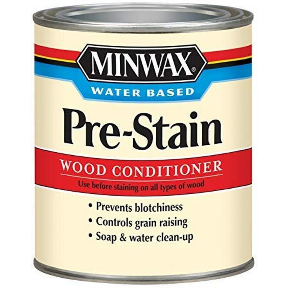 Minwax 618514444 Water-Based Pre- Stain Wood Conditioner  1 Quart  Clear