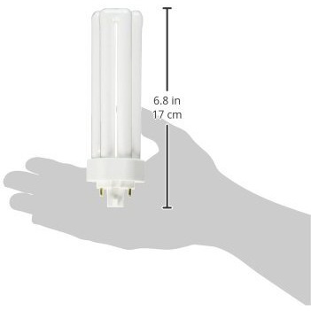 Sylvania Fba_S6755 10 Pack 20871 Cf42Dt/E/In/835/Eco 42-Watt 3500K 4-Pin Triple Tube Compact Fluorescent Lamp  10 Count (Pack Of 1)  White