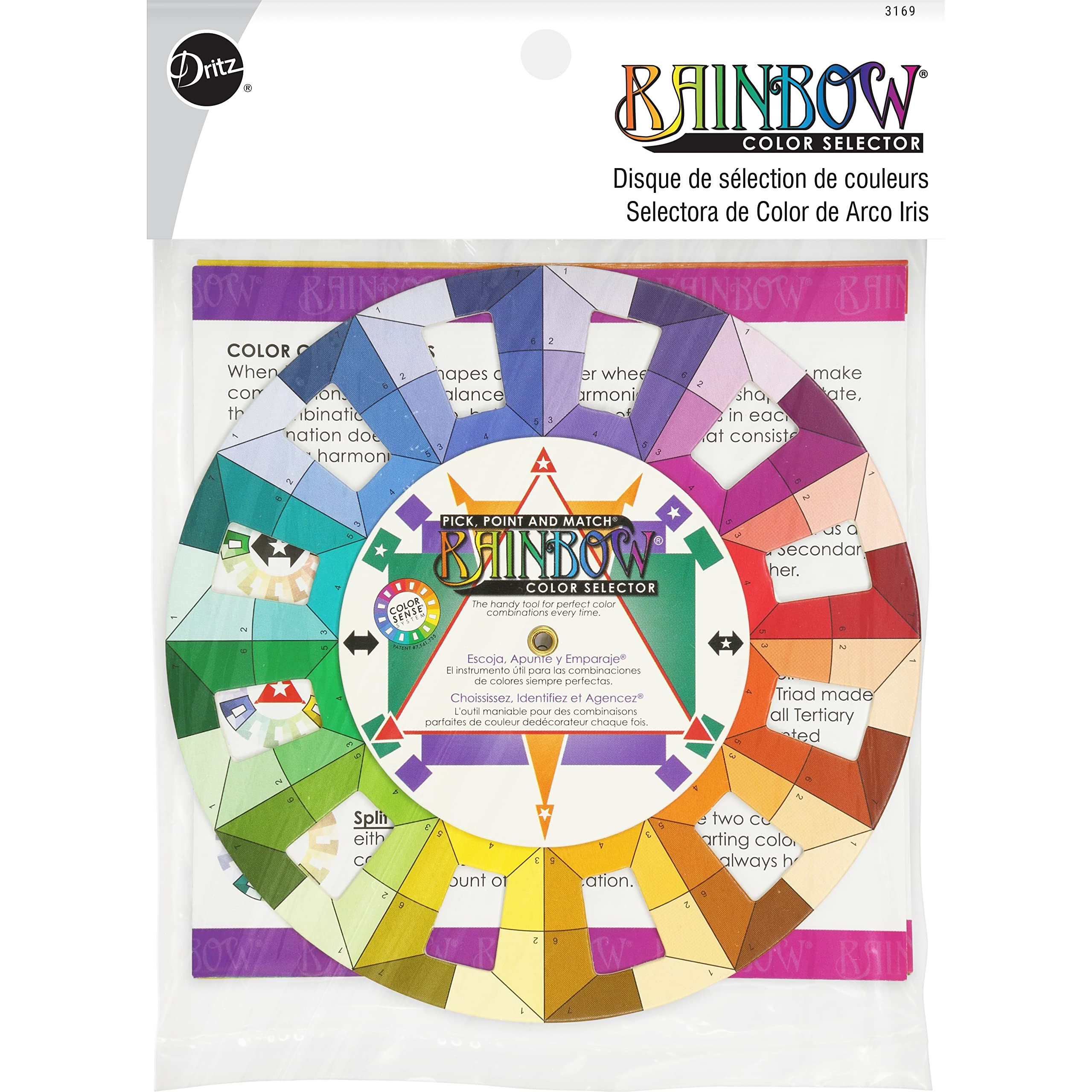 Dritz 3169 Rainbow Color Wheel Selector
