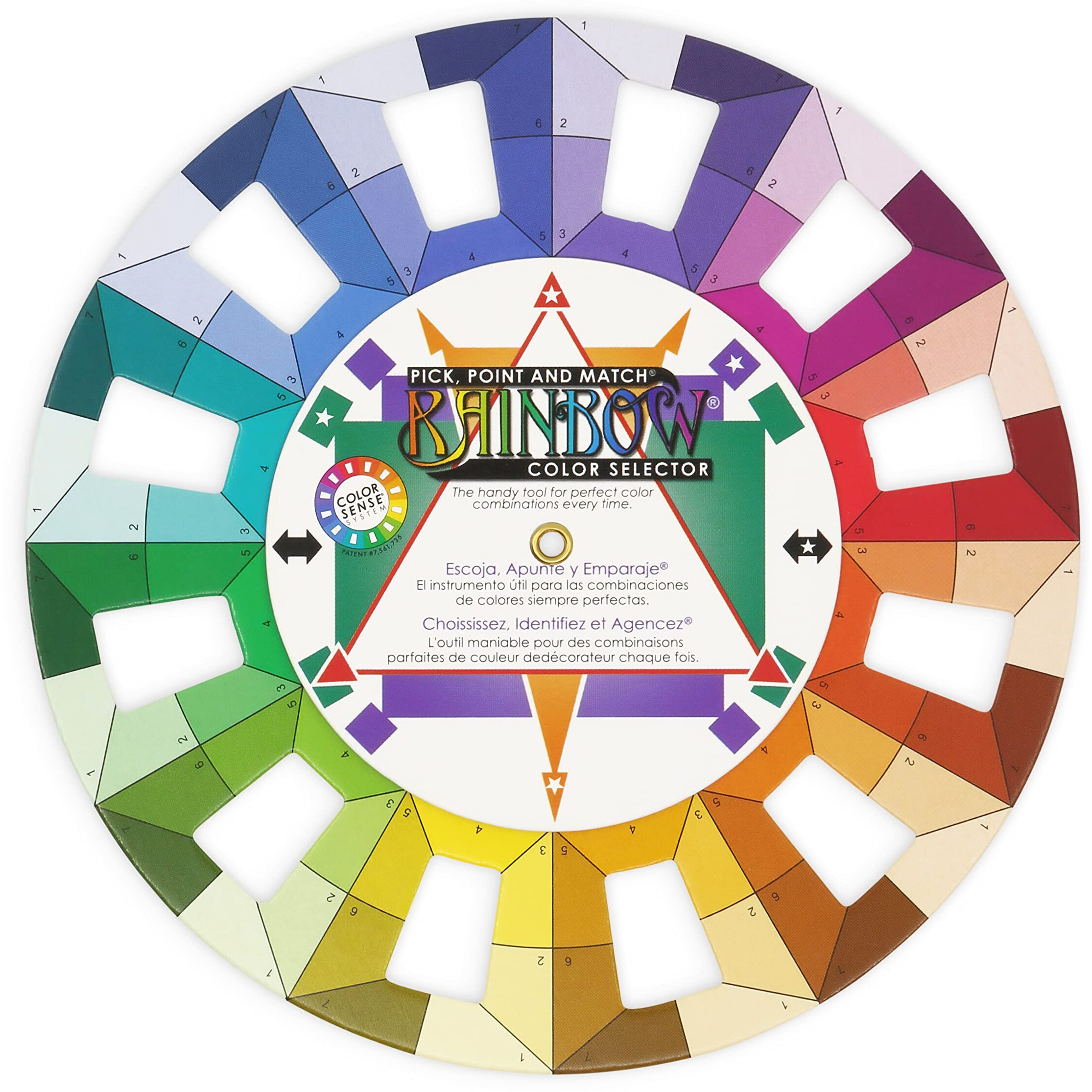 Dritz 3169 Rainbow Color Wheel Selector