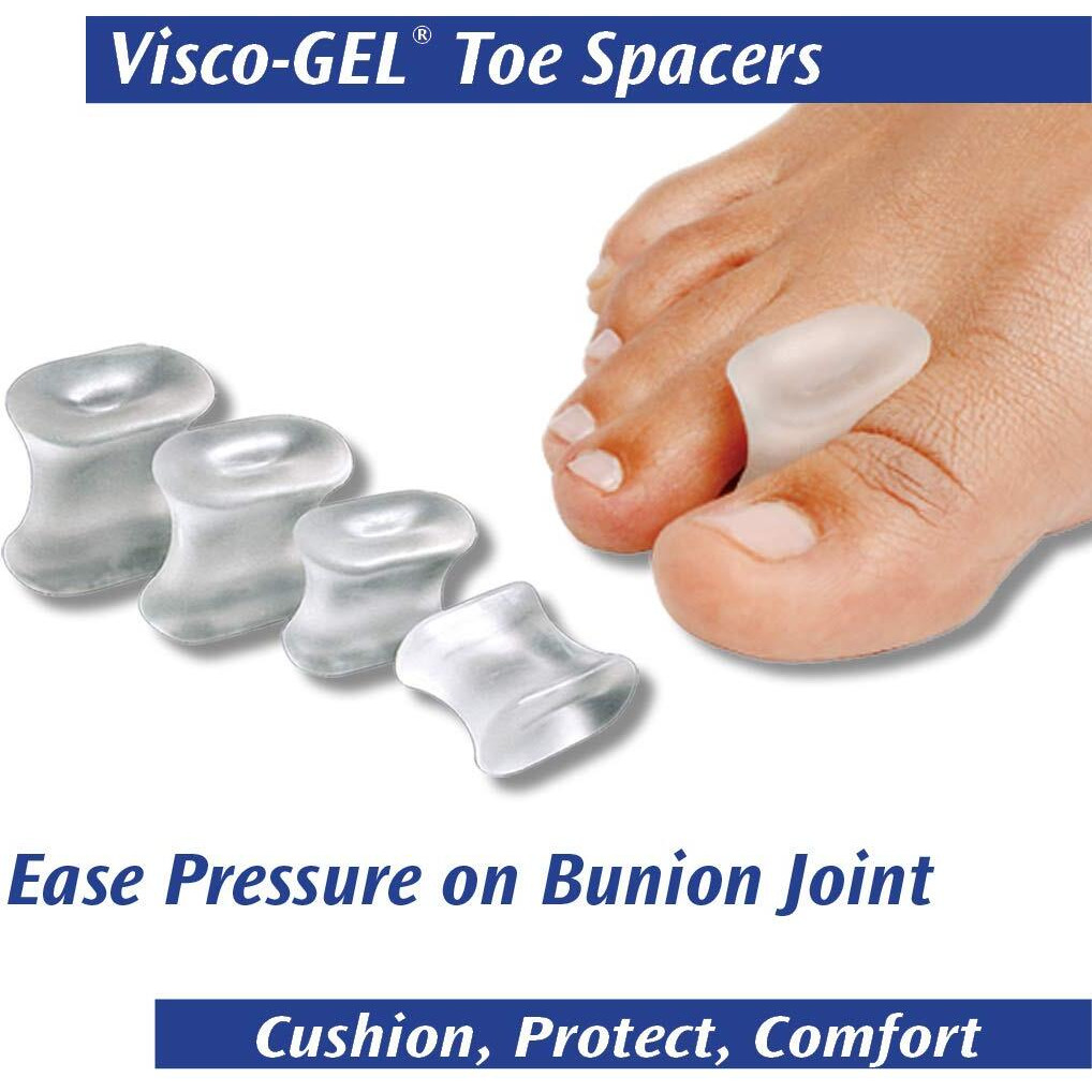 Pedifix Visco-Gel Toe Spacers - Large (Pack Of 2)