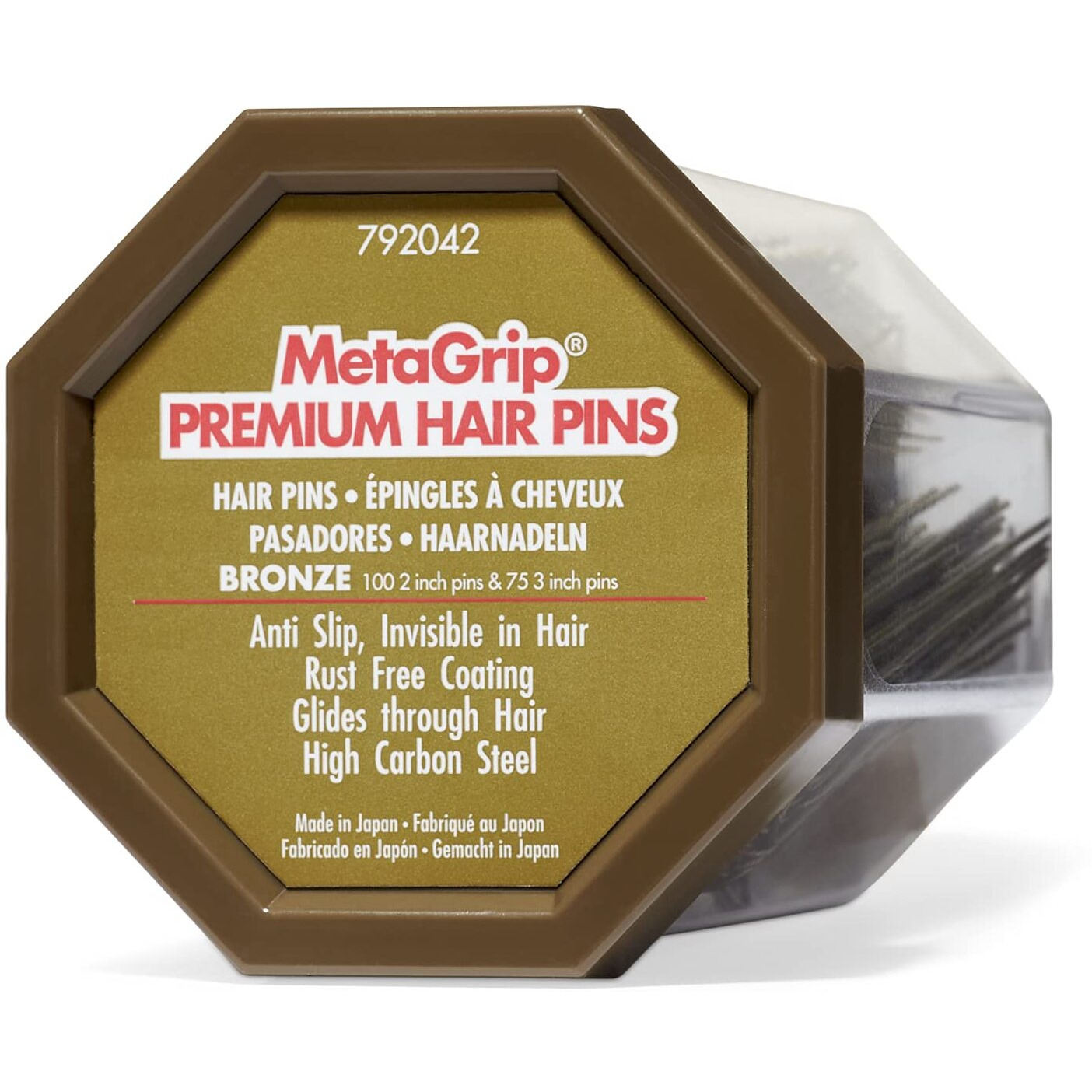 Metagrip Metagrip Premium Hair Pins Bronze Bronze