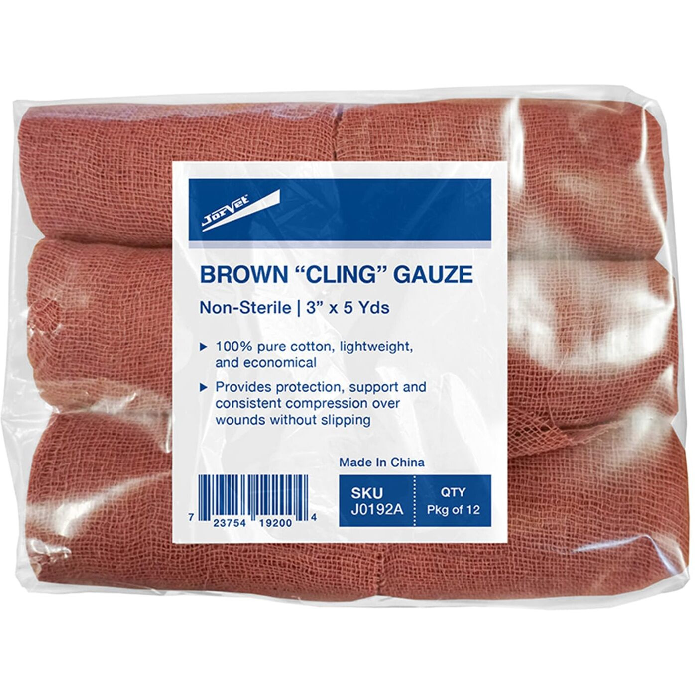 Brown Gauze  3"&quotX5Yds