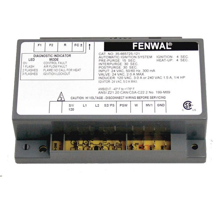 Fenwal Ignition Controls Control Board  24V