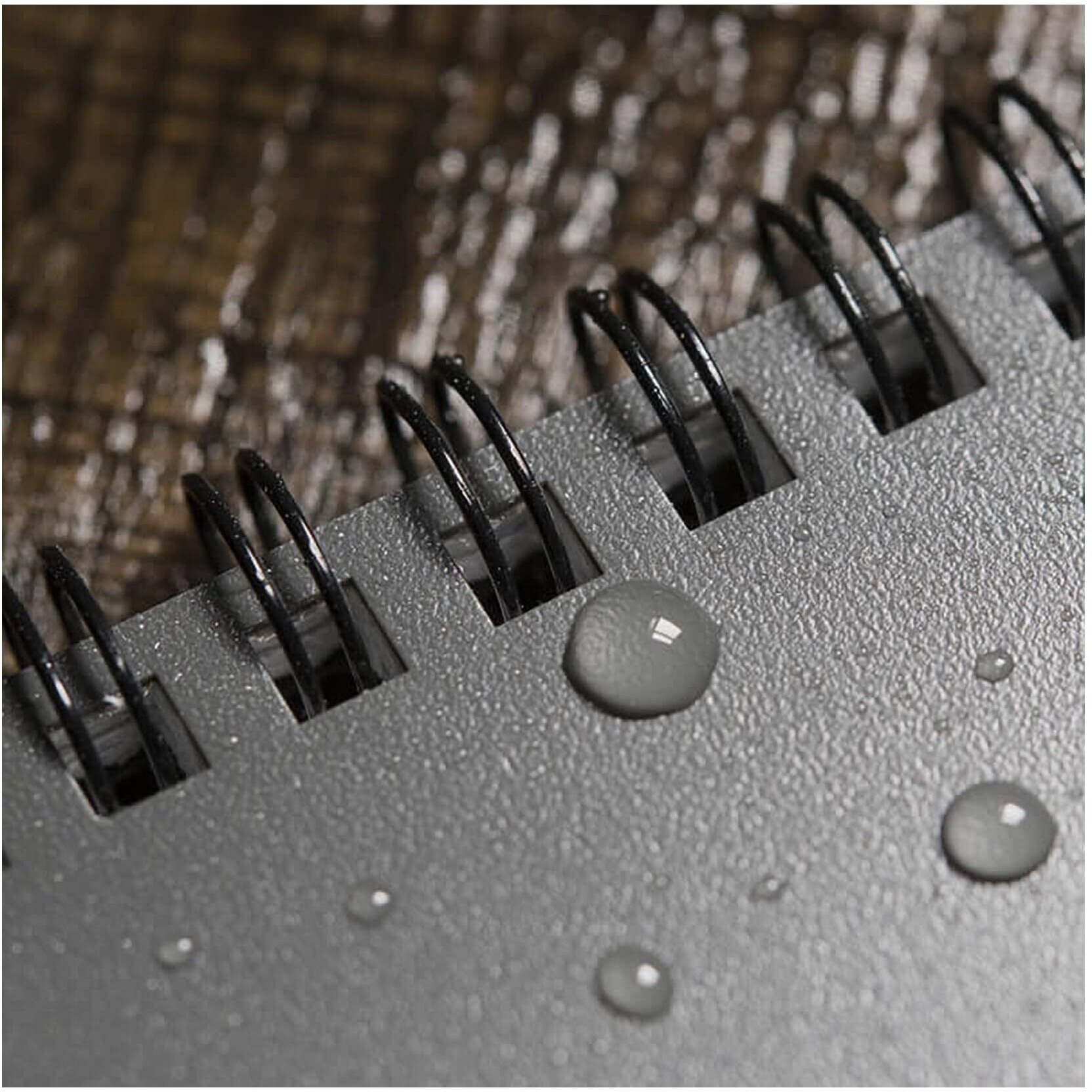 Ritr835-Brk Top Spiral Notebook 3X5 Gray