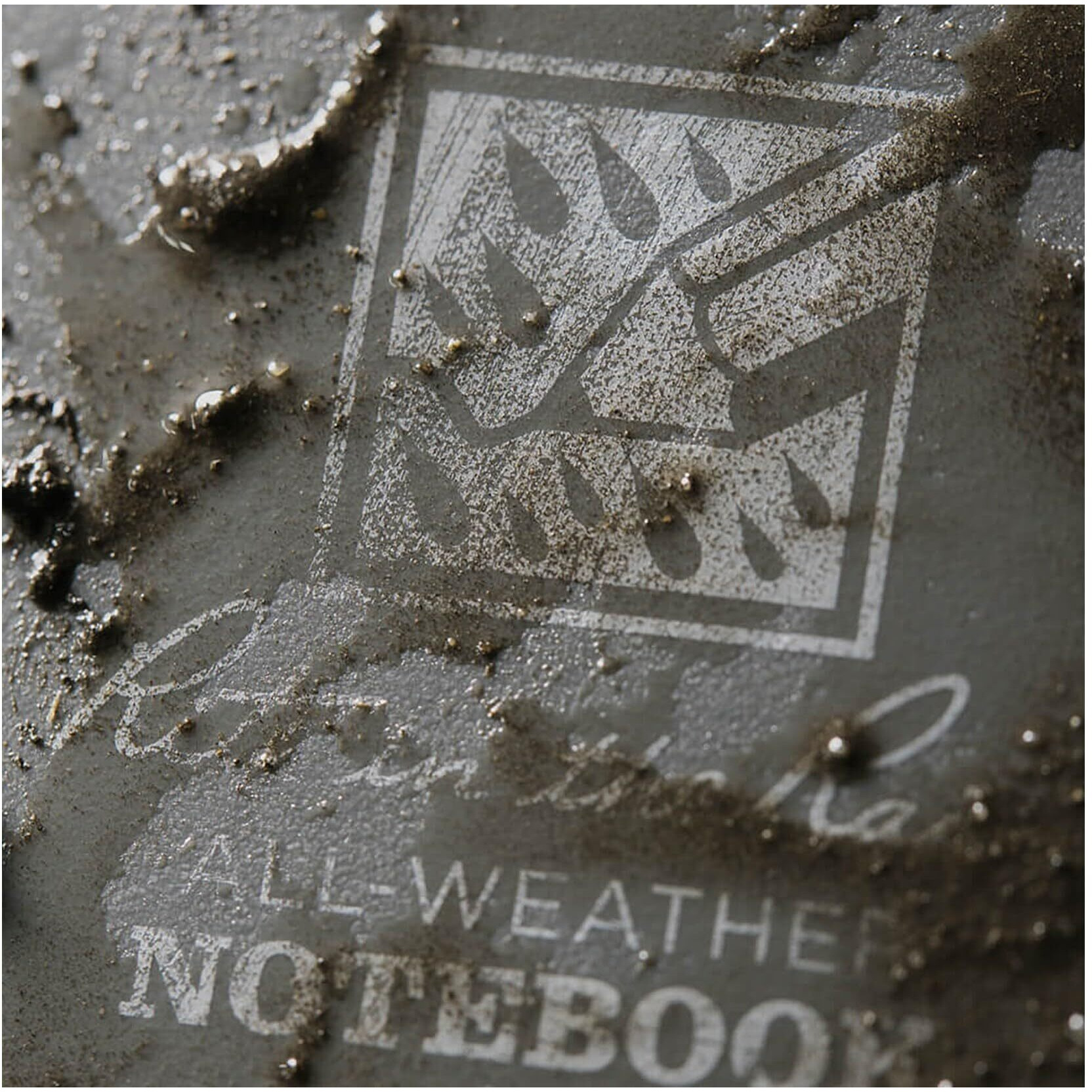 Ritr835-Brk Top Spiral Notebook 3X5 Gray