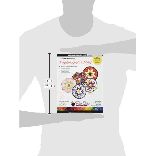 Plumeasy Patterns Rounded Folded Star Hot Pad