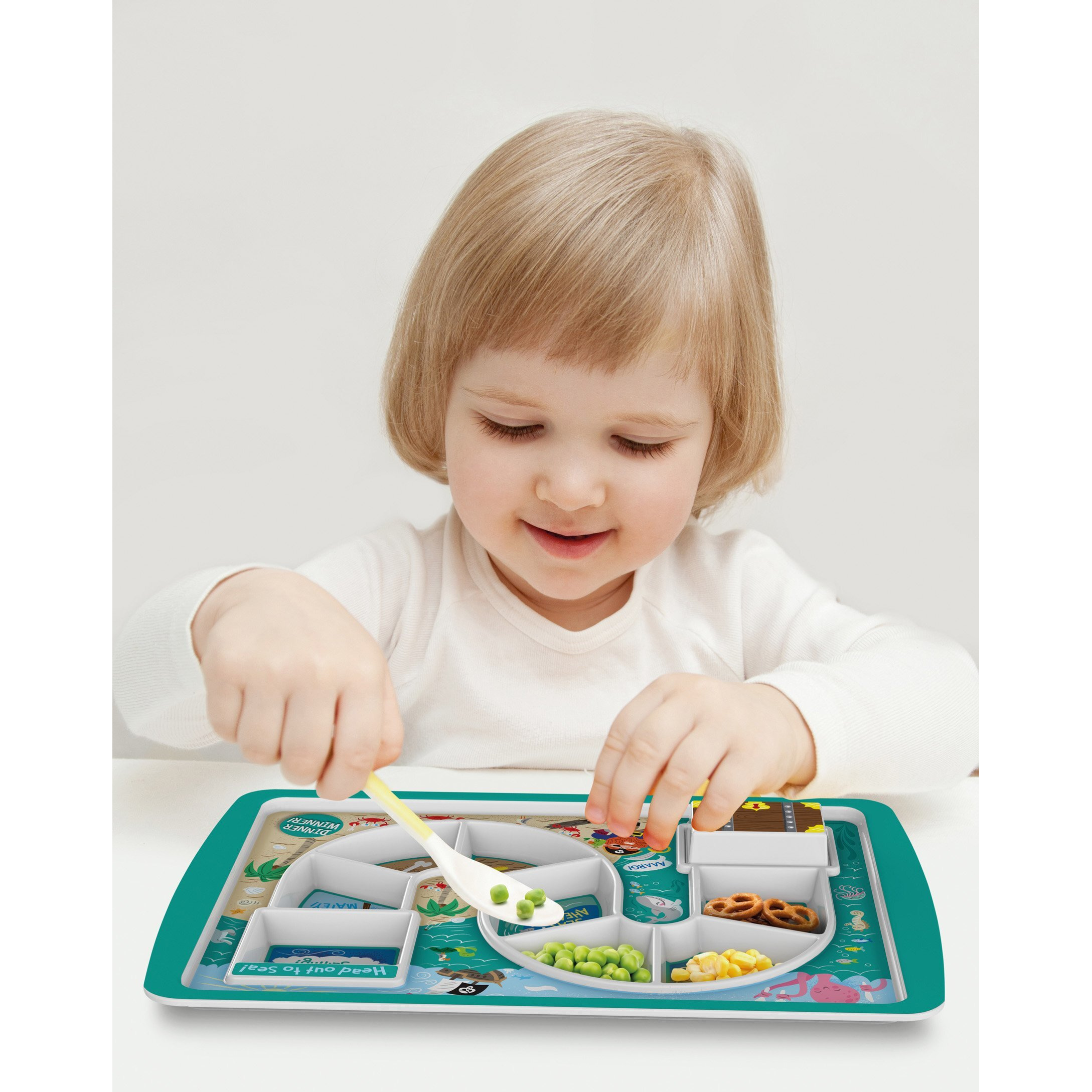 Genuine Fred Dinner Winner Kids' Dinner Tray  Pirate