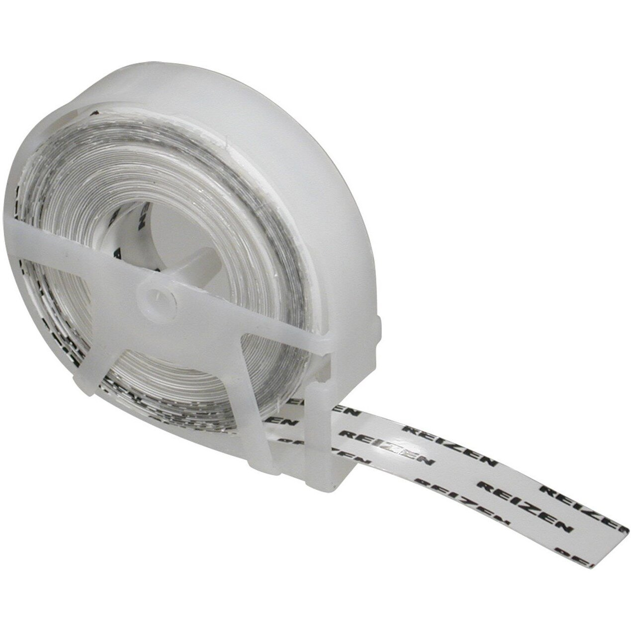 Reizen Clear Vinyl Labeling Tape -3 Rolls  .375 Inch Wide 3/8"" X 144""