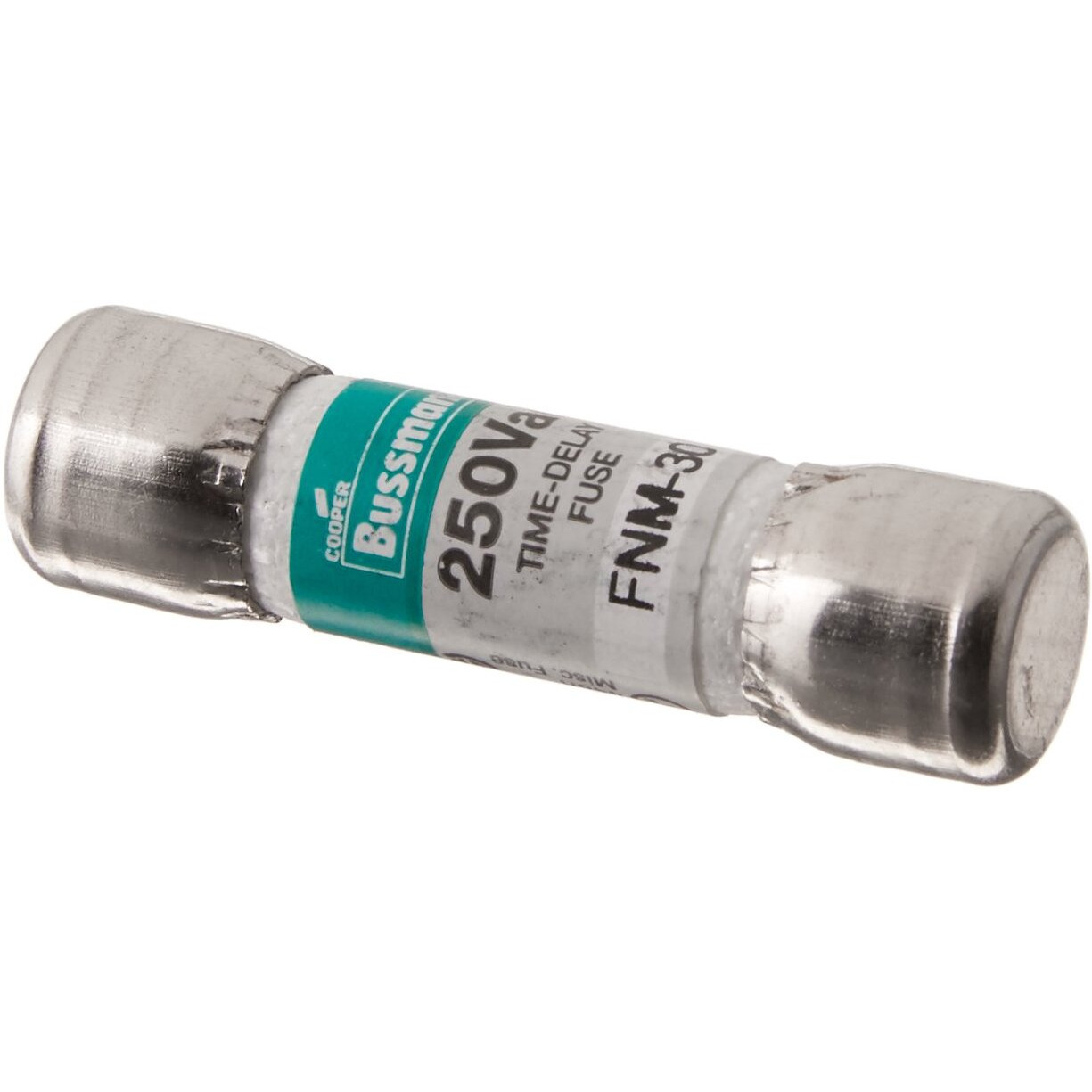 Cooper Bussmann Bp/Fnm-30 32-Volt Type Fnm Time Delay Cartridge Midget Fuse  2 Pack