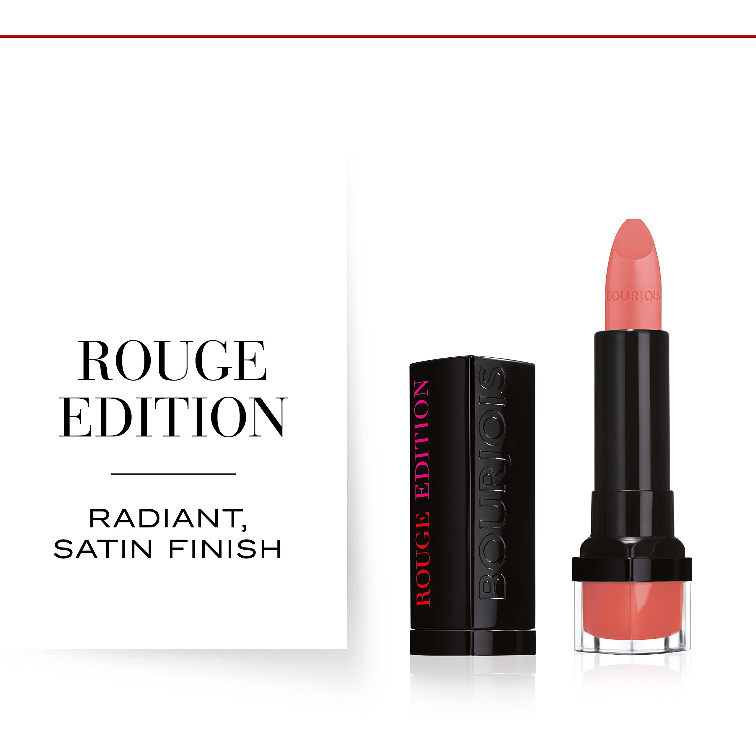 Bourjois Rouge Edition Lip Stick For Women  03 Peche Cosy  0.12 Ounce