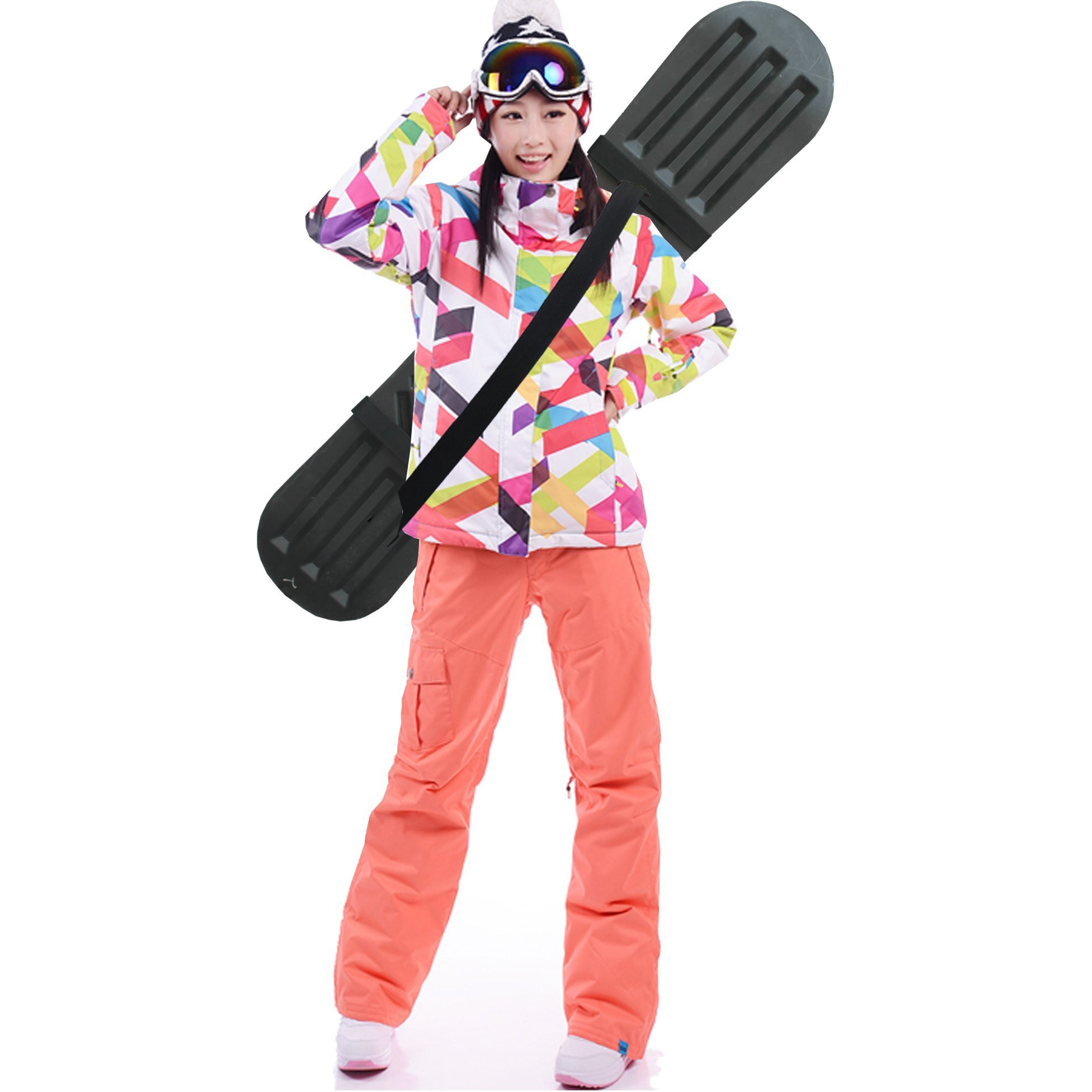 Yyst Snowboard Shoulder Strap Snowboard Sleeve Snowboard Carry Strap Snowboard Sling Snowboard Carrier- Universal  Adjustalbe  Fits All Shapes Of Snowboards