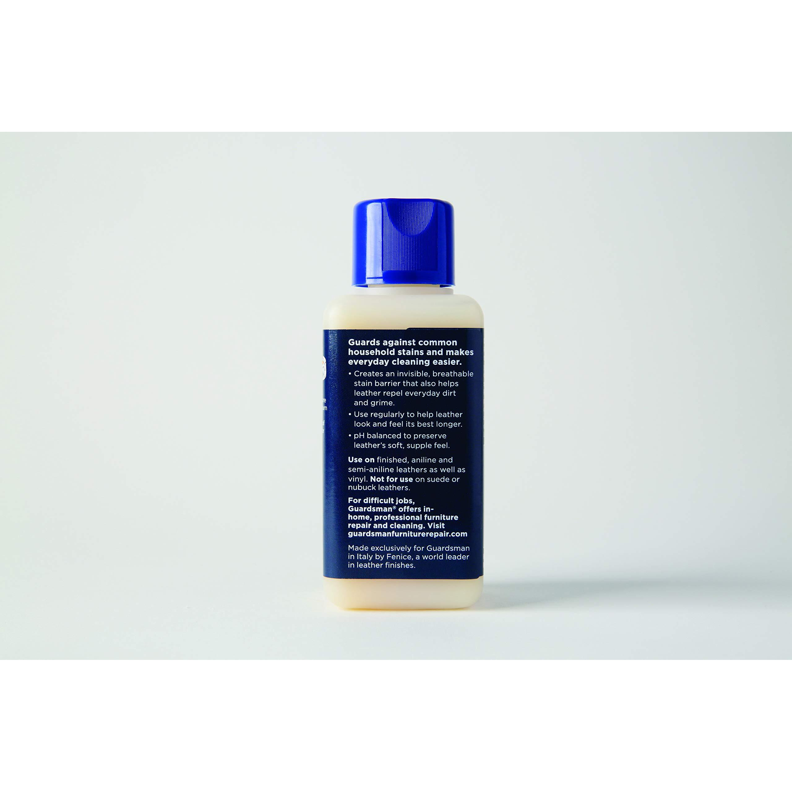 Guardsman Protect & Preserve Leather Protector For Leather Furniture & Car Interiors | Small Leather Goods And Leather Shoe Cleaner  8.4 Fluid Ounces