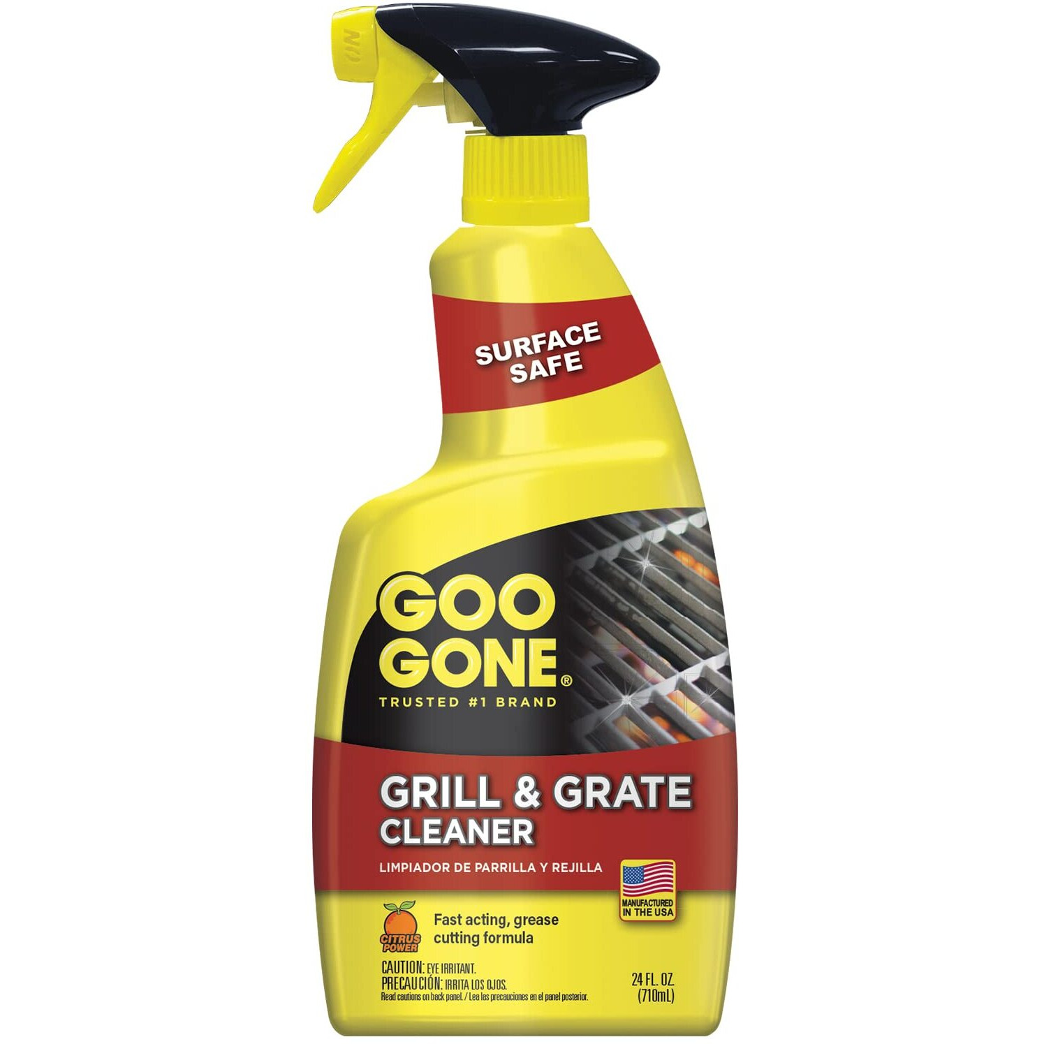 Goo Gone Grill And Grate Cleaner - 24 Ounce - Cleans Cooking Grates And Racks