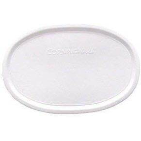 Corningware French White 23-Oz Oval Plastic Cover