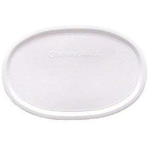Corningware French White 23-Oz Oval Plastic Cover