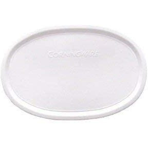 Corningware French White 23-Oz Oval Plastic Cover