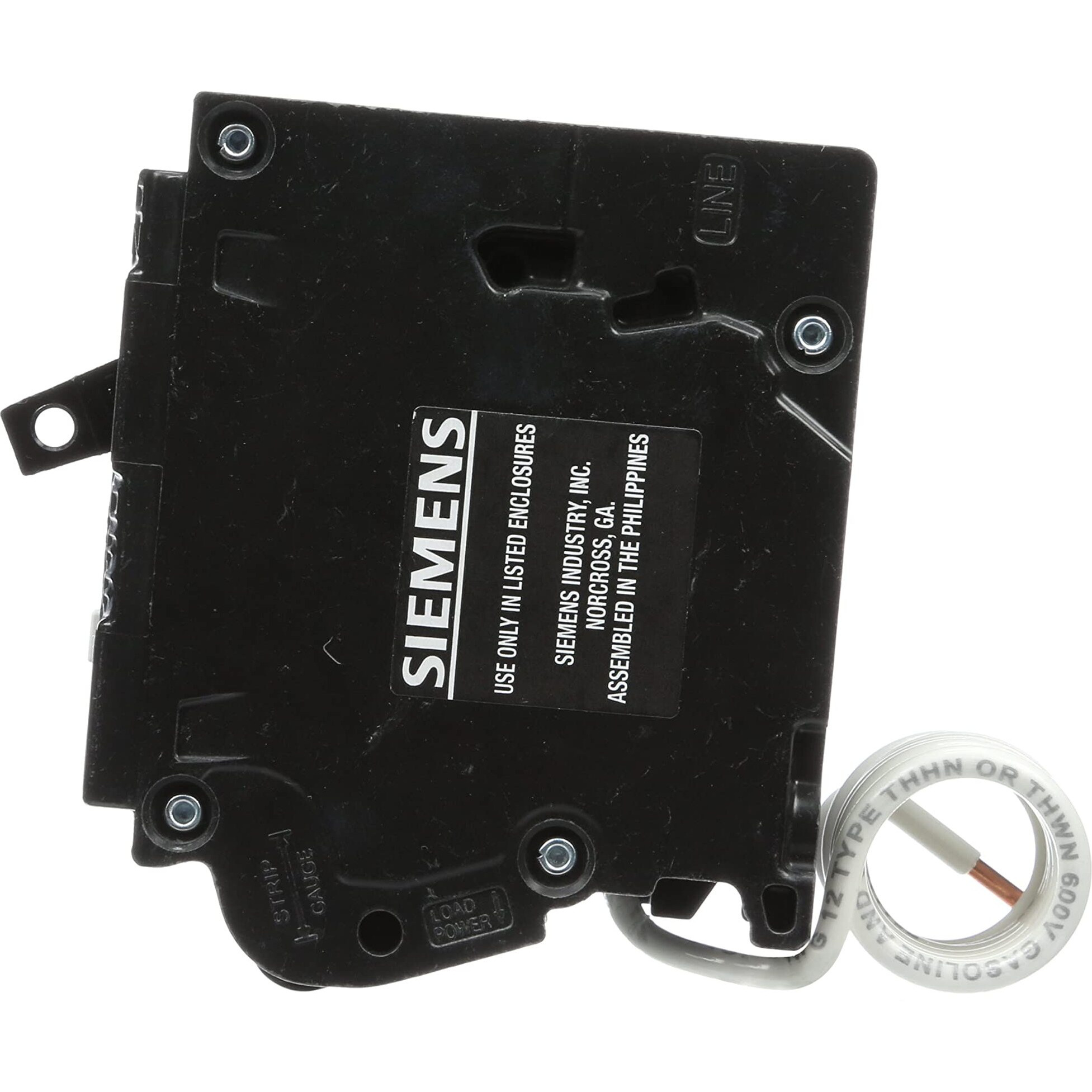 Siemens Qf130A Ground Fault Circuit Interrupter  30 Amp  1 Pole  120V  10 000 Aic