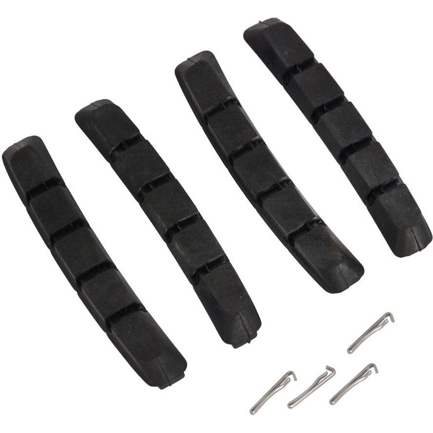 2 Pairs Of Shimano V-Brake Pads Xtr/Xt/Lx/Deore M70Ct4 Severe With Safety Pin