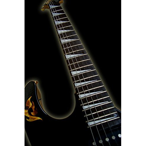 Jockomo Shark Fin (White Pearl) With Rosewood Dot Guitar Inlay Sticker