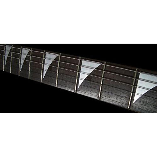Jockomo Shark Fin (White Pearl) With Rosewood Dot Guitar Inlay Sticker