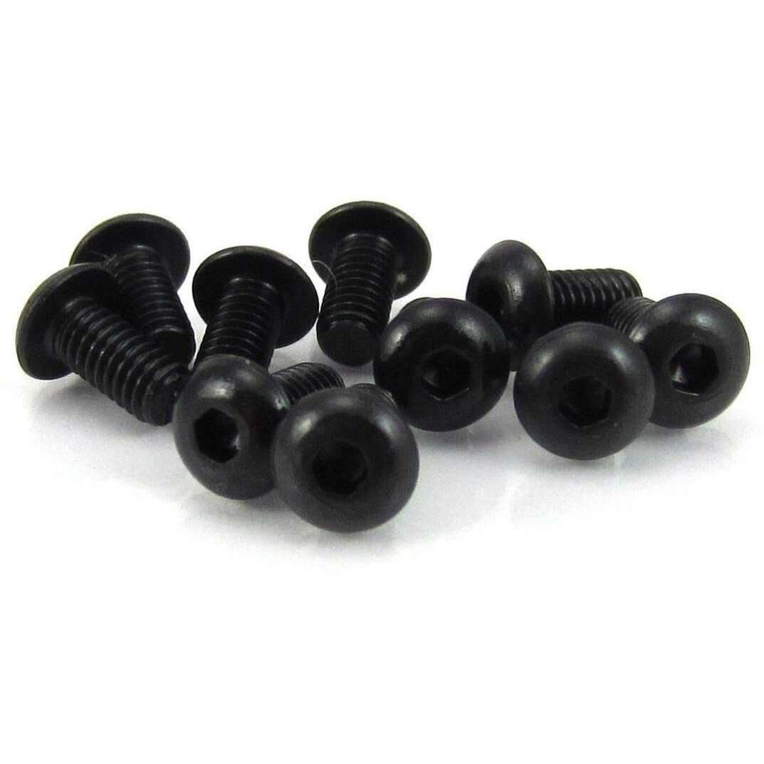 Trb Rc M2.5-0.45 X 5Mm Button Head Cap Screw 10Pcs 12.9 Hard Alloy Steel