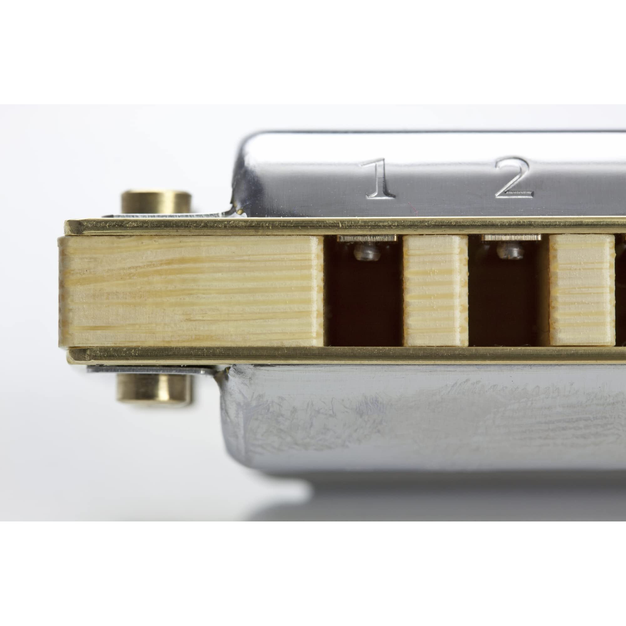 Hohner M2009Bx Marine Band Crossover Harmonica  Key Of A  Stainless Steel (M2009Bx-A)