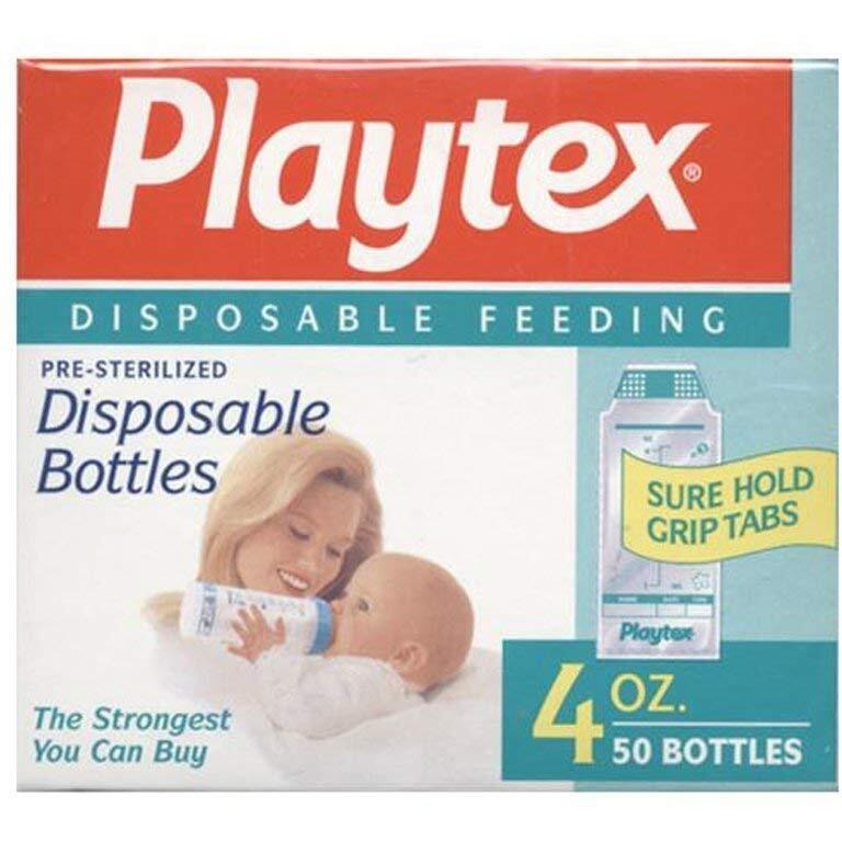 Playtex Ultraseal Disposable Baby Bottle Liners 4Oz