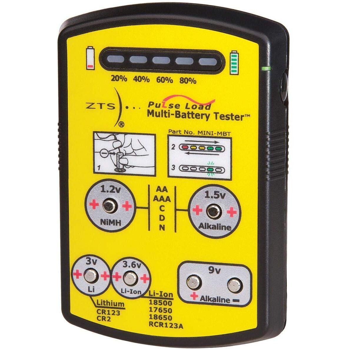 Zts - Mini Multi-Battery Load Tester Mini-Mbt