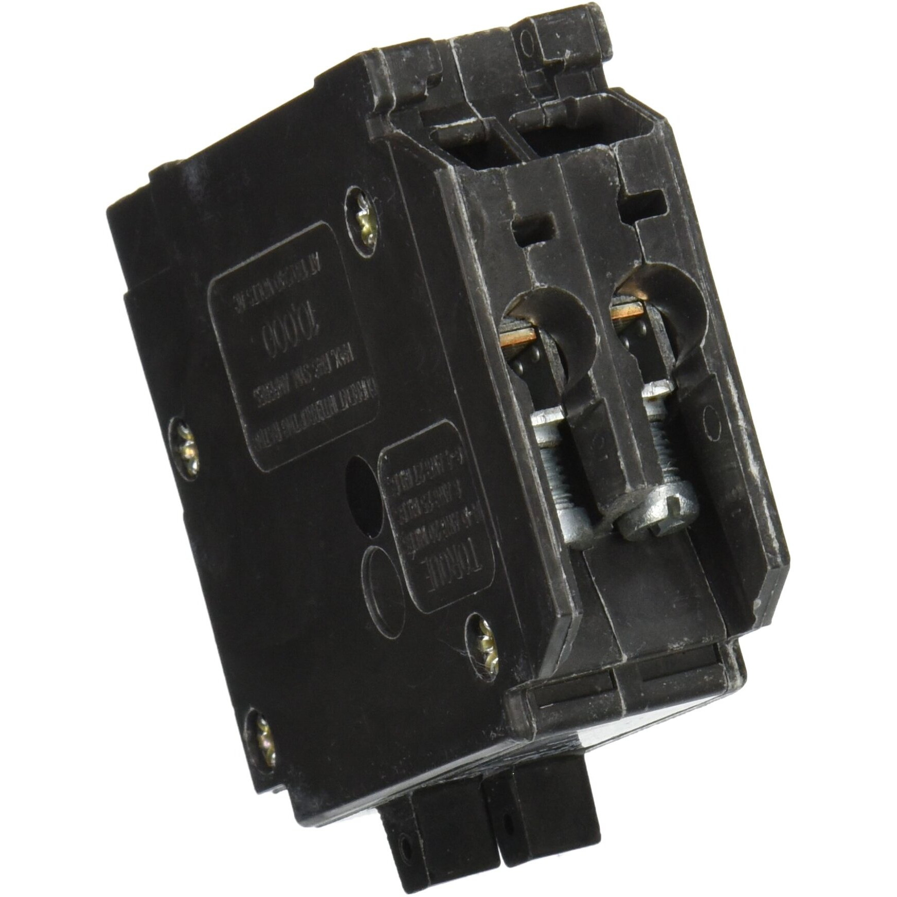 Eaton Corporation Eaton Br3030 Single Pole Tandem Circuit Breaker  120V  2-30-Amp  Pack Of 1  Black