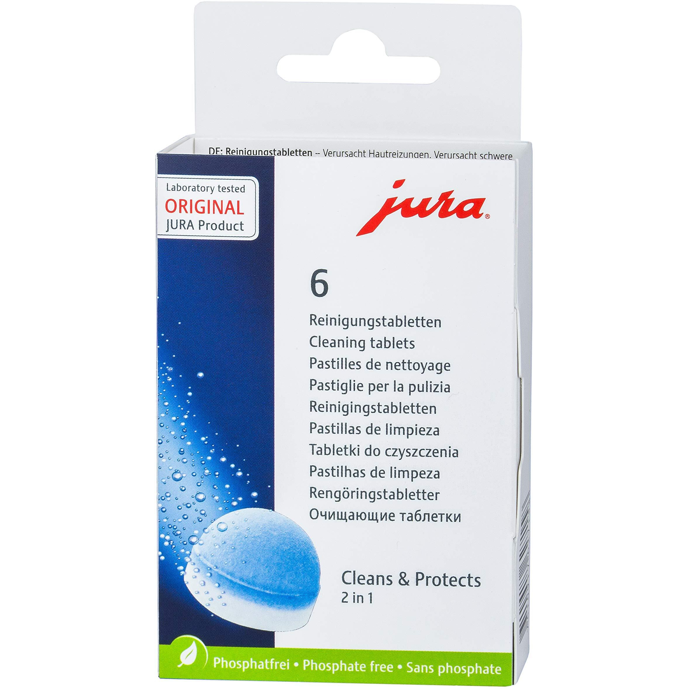 Capresso Jura Cleaning Tablet 6-Pk And Capresso 66281 9-Pack Decalciying Tablets Or Jura/Capresso Automatic Coee Centers