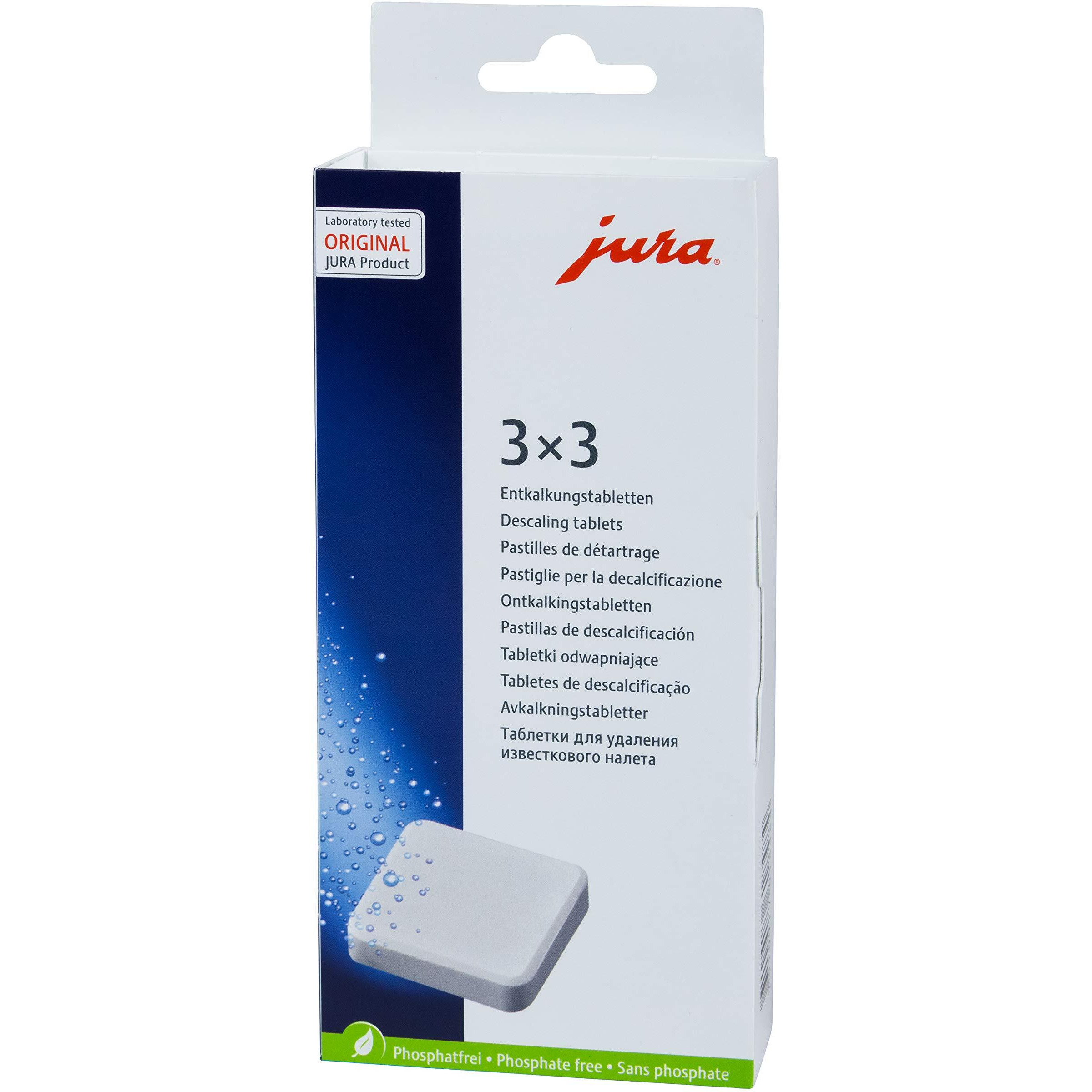 Capresso Jura Cleaning Tablet 6-Pk And Capresso 66281 9-Pack Decalciying Tablets Or Jura/Capresso Automatic Coee Centers