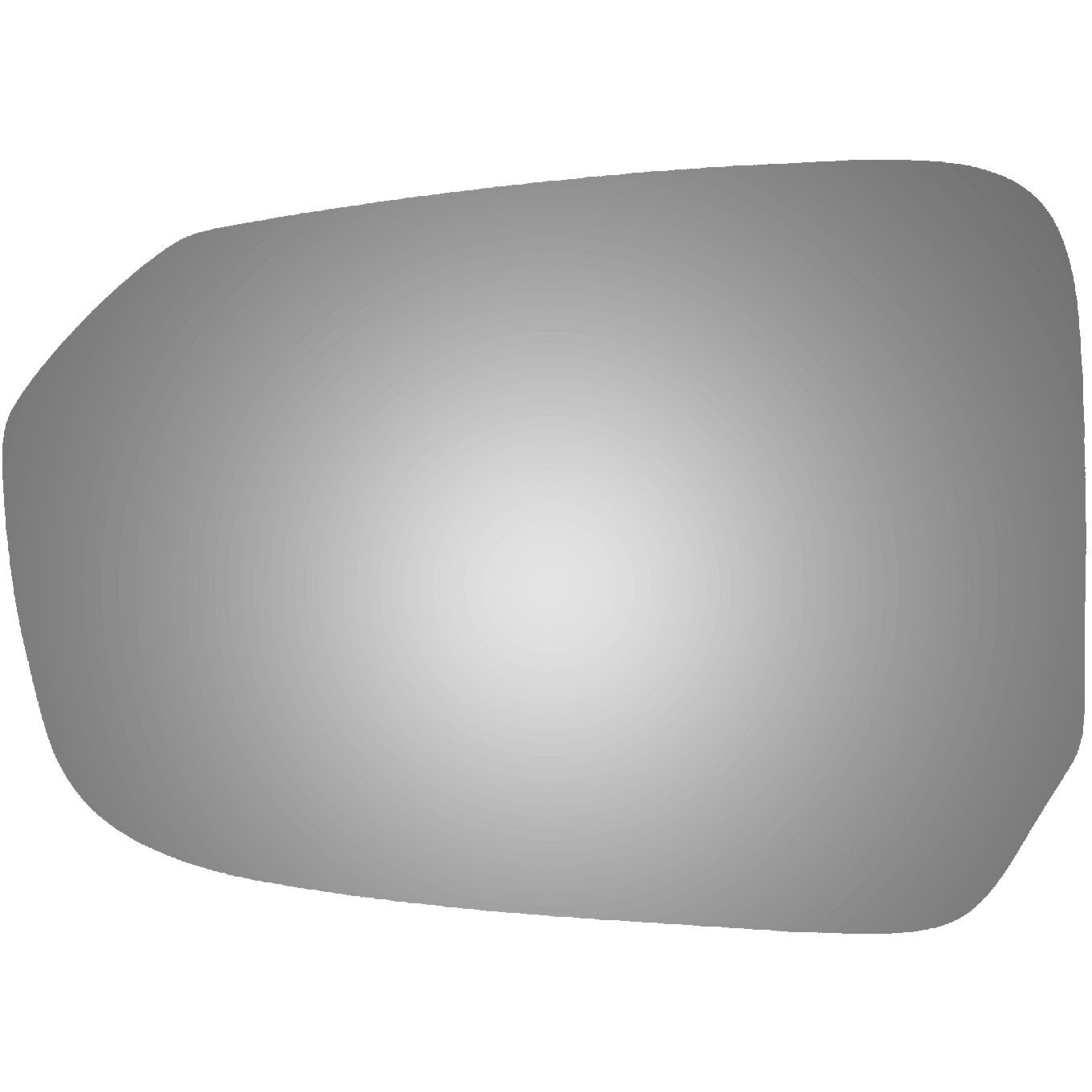 Burco 4640 Redi-Cut Driver Side Mirror Glass For 2016-2018 Chevrolet Volt