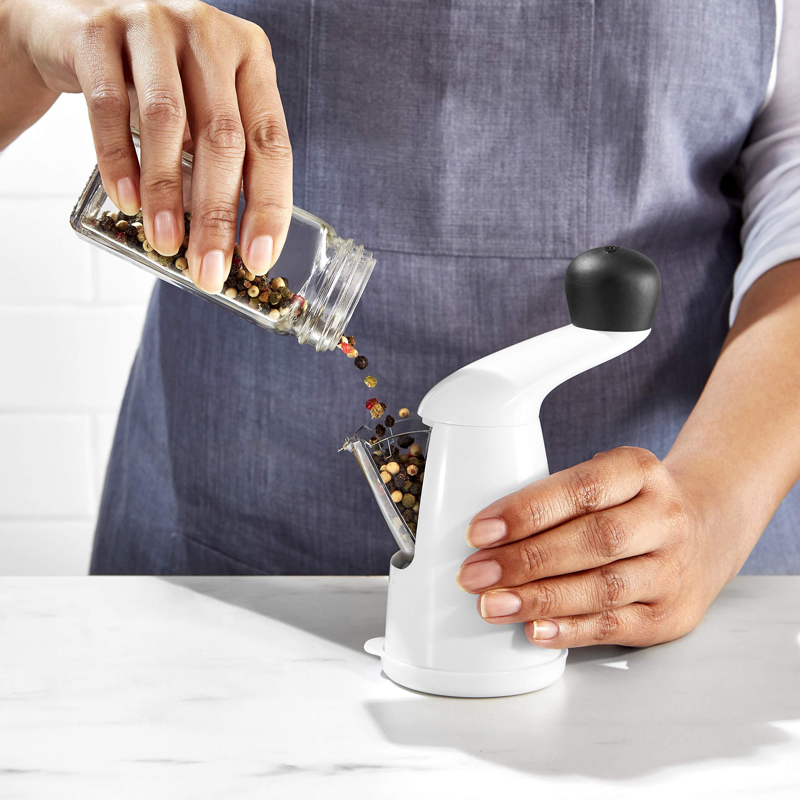 Oxo Good Grips Radial Grinder Pepper Mill  0.385 Lbs  White