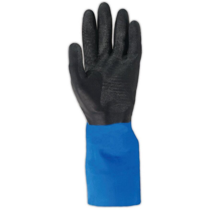 Showa Chm Neoprene Over Natural Rubber Latex Glove With Cotton Flock Liner  Medium (Pack Of 12 Pairs)