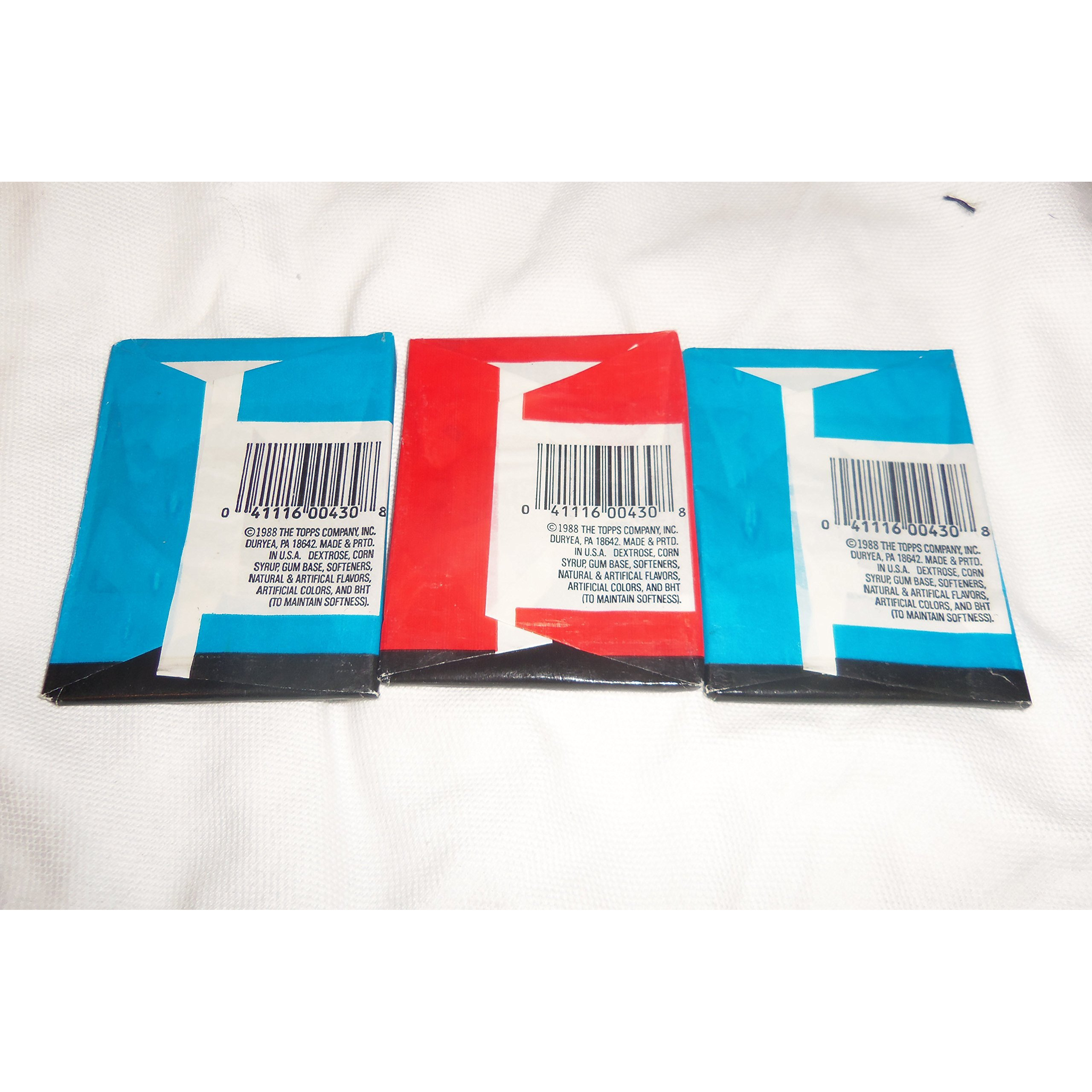 1988 Topps Dinosaurs Attack  Collector Cards And Sticker Pack