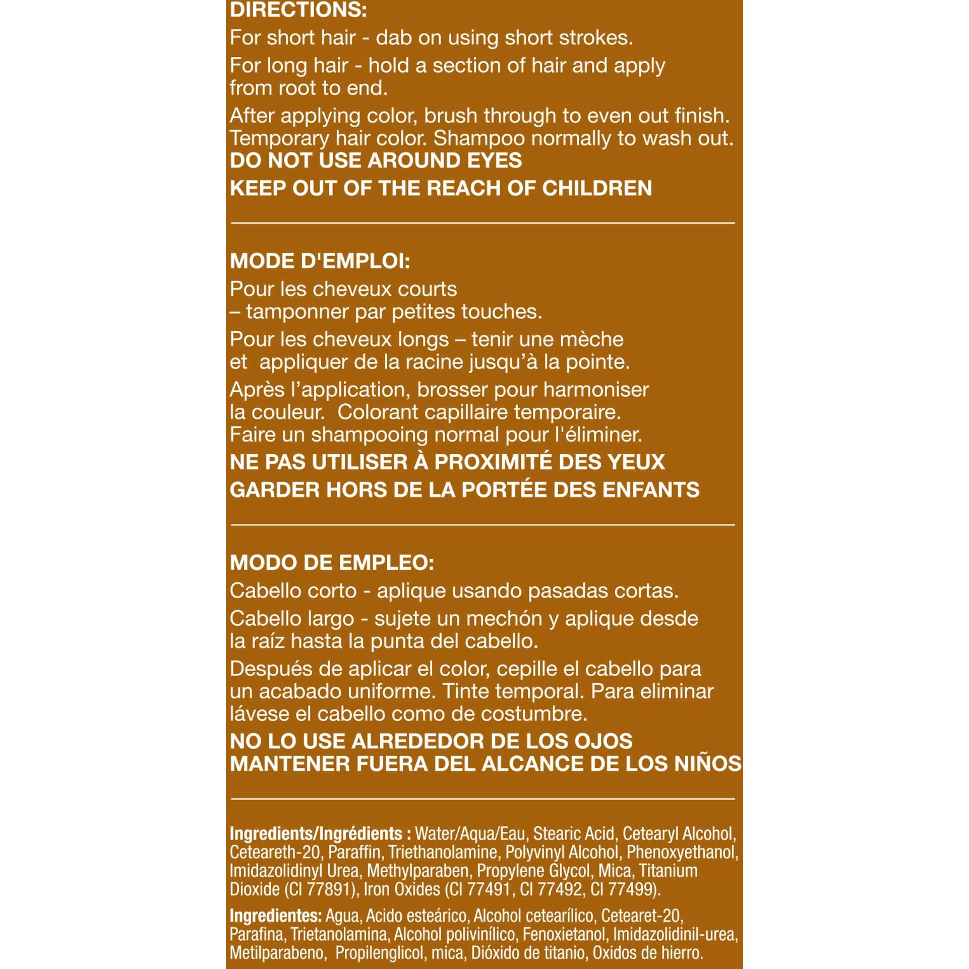 Cover Your Gray Brush-In Wand - Medium Brown (Pack Of 6)